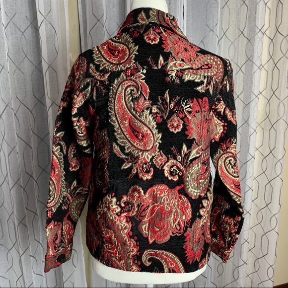 Life Style Tapestry Blazer Small - Picture 4 of 5